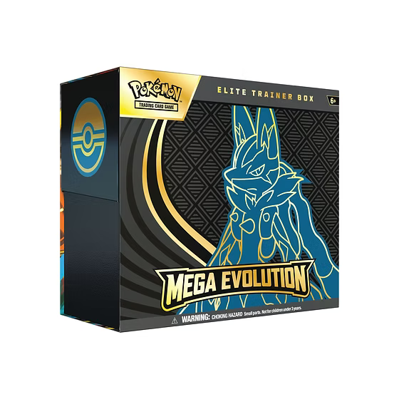 Pokémon TCG: Mega Evolution Elite Trainer Box - Mega Lucario