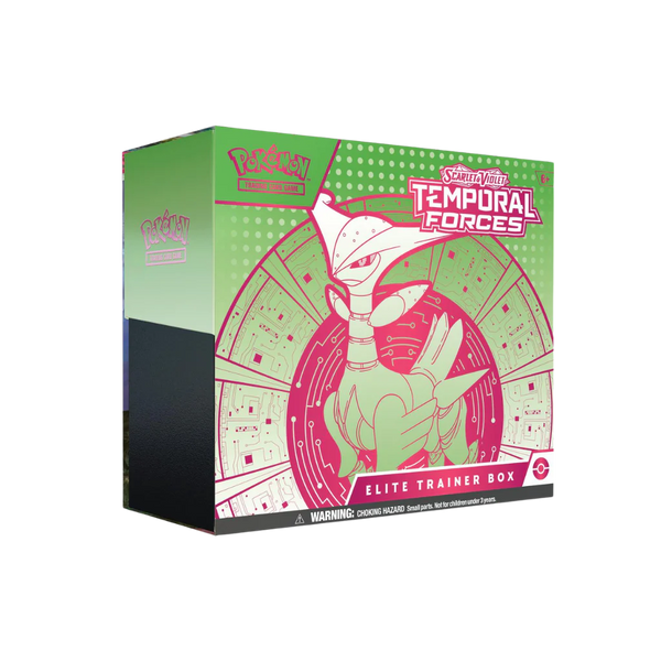 Pokémon TCG: Scarlet & Violet Temporal Forces Elite Trainer Box - Iron Leaves