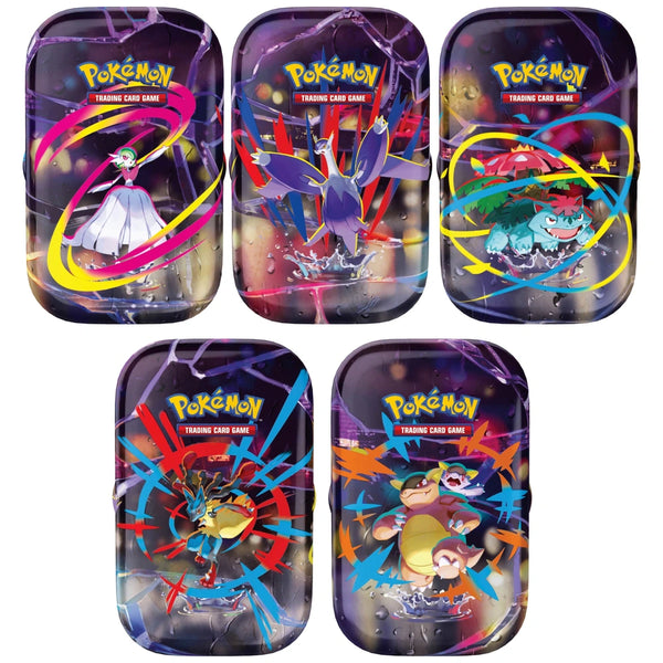 Pokémon TCG: Mega Heroes Mini Tin Bundle (Set of 5)