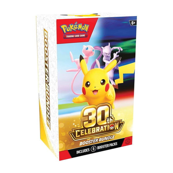 Pre Order: Pokémon TCG: 30th Celebration Booster Bundle (6 Packs)