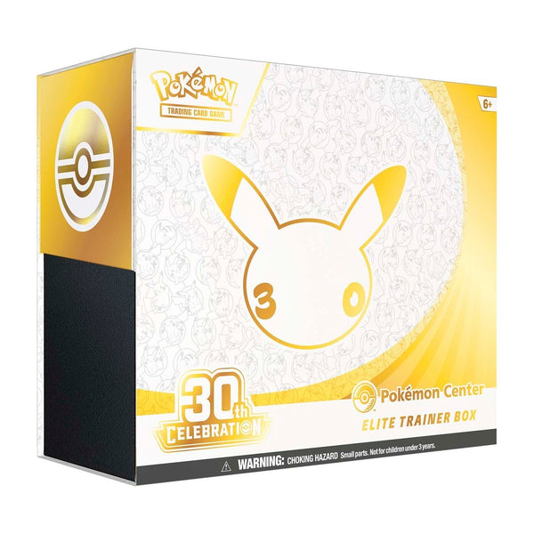 Pre Order: Pokémon TCG: 30th Celebration Pokémon Center Elite Trainer Box