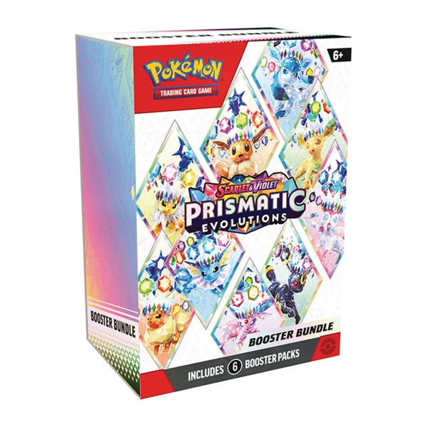 Pokèmon TCG: Scarlet & Violet Prismatic Evolution Booster Bundle (6 Packs)