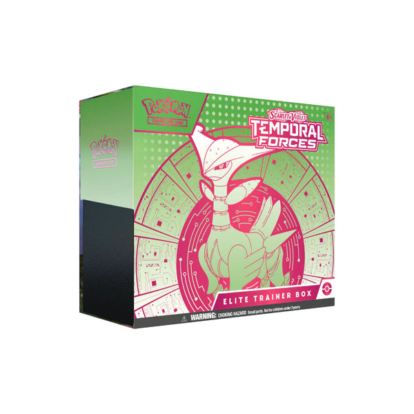 Pokémon TCG: Scarlet & Violet Temporal Forces Elite Trainer Box - Iron Leaves